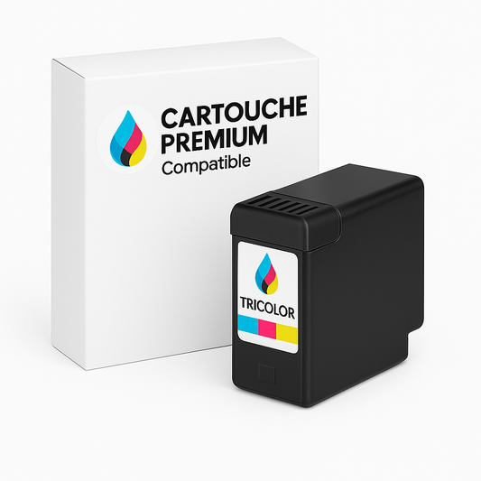 Cartouche d’encre compatible couleur Tricolore pour imprimante HP, Canon, Epson – Qualité premium et couleurs fidèles. Livraison rapide.