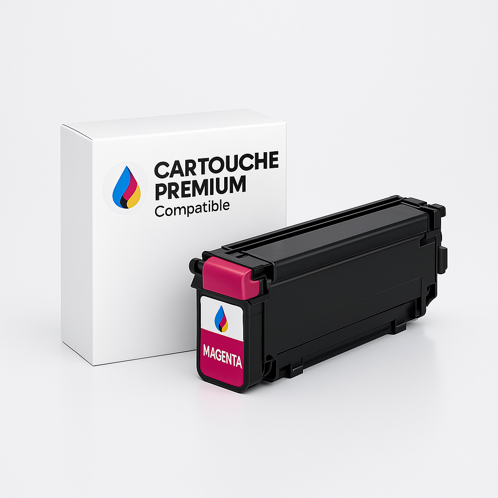Toner laser HP Magenta, référence HT-CE263A